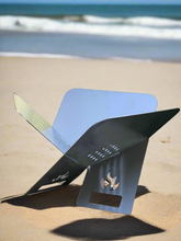 Load image into Gallery viewer, Steel Portable Flat Pack Firepit 410mm x 310mm (16" x 12") Galvanised Steel