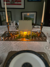 Load image into Gallery viewer, Elegant Garden Room Style Metal Birdhouse Feeder- Cream