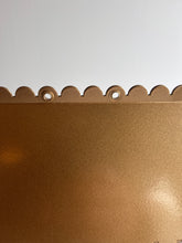 Load image into Gallery viewer, Limited Edition Gold Metal Christmas Birdhouse Centerpiece