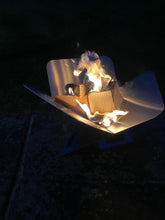 Load image into Gallery viewer, Stainless Steel Portable Flat Pack Firepit 410mm x 310mm (16" x 12")