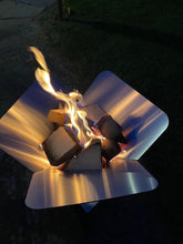 Load image into Gallery viewer, Stainless Steel Portable Flat Pack Firepit 410mm x 310mm (16" x 12")