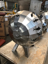 Load image into Gallery viewer, Shark Firepit- Stainless Steel FirePit Globe FireBall