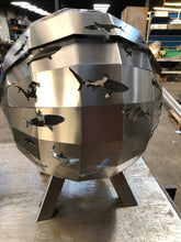 Load image into Gallery viewer, Shark Firepit- Stainless Steel FirePit Globe FireBall
