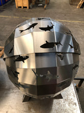 Load image into Gallery viewer, Shark Firepit- Stainless Steel FirePit Globe FireBall