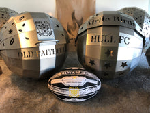 Load image into Gallery viewer, Hull FC Fire Pit Ball Globe - Stainless Steel- Our Airlie Fire Pit
