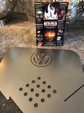 Load image into Gallery viewer, The VW Themed Stainless Steel Flat Pack Firepit 410mm x 310mm (16" x 12")