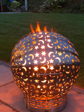 Load image into Gallery viewer, moon and star fire pit in uk