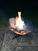 Load image into Gallery viewer, Mild Steel Portable Flat Pack Firepit 410mm x 310mm (16" x 12")