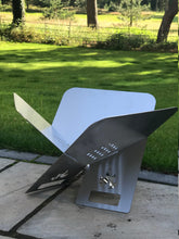 Load image into Gallery viewer, Mild Steel Portable Flat Pack Firepit 410mm x 310mm (16" x 12")
