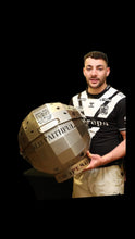 Load image into Gallery viewer, Hull FC Fire Pit Ball Globe - Stainless Steel- Our Airlie Fire Pit