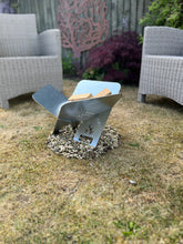 Load image into Gallery viewer, Steel Portable Flat Pack Firepit 410mm x 310mm (16&quot; x 12&quot;) Galvanised Steel
