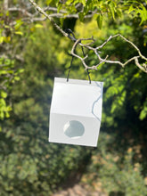 Load image into Gallery viewer, Modern Metal Design Birdhouse Feeder - White
