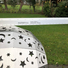 Load image into Gallery viewer, Stainless Steel Moon &amp; Stars FirePit Globe FireBall
